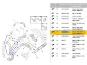 Recambio de tubo para citroën c4 picasso ii 1.2 thp 130 referencia OEM IAM 9689034680 9815434280 