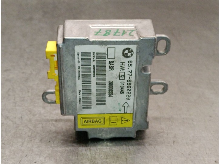 Recambio de centralita airbag para bmw 7 (e65, e66, e67) 730 ld referencia OEM IAM 65776960220 28006554