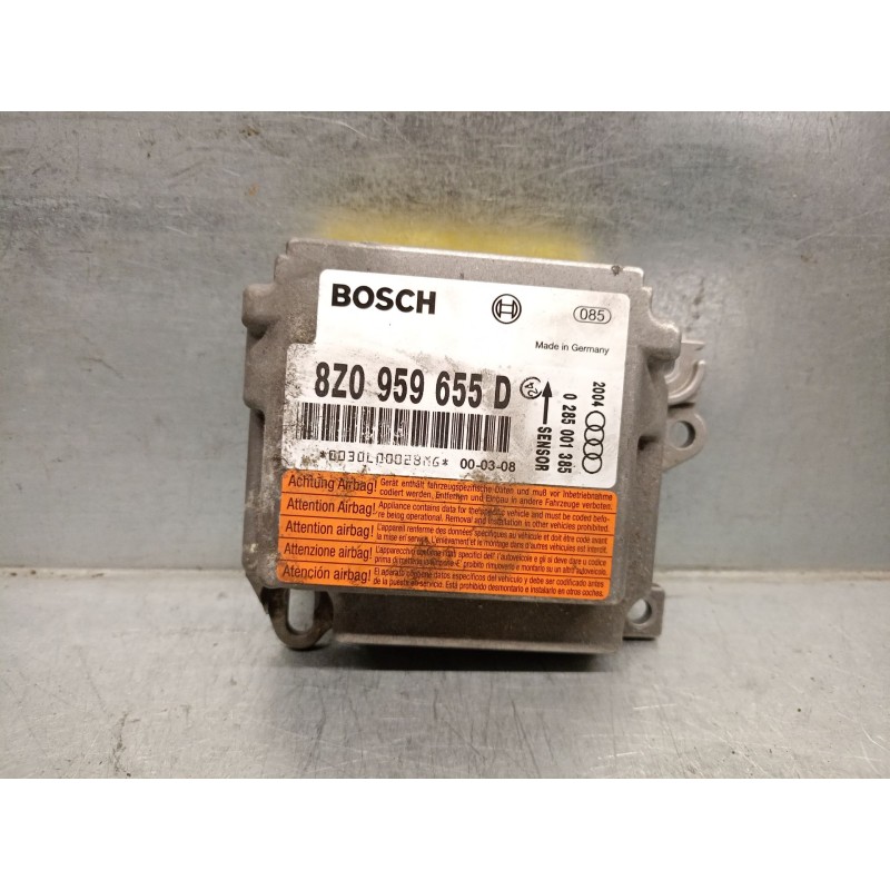 Recambio de centralita airbag para audi a2 (8z0) 1.4 referencia OEM IAM 8Z0959655D  0285001385 BOSCH