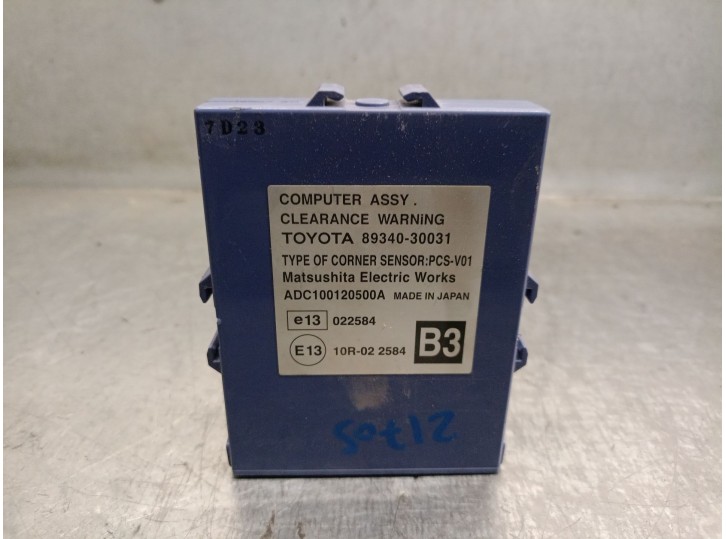 Recambio de modulo electronico para lexus gs (_s19_) 450h (grs191_, gws191_) referencia OEM IAM 8934030031 ADC100120500A DENSO