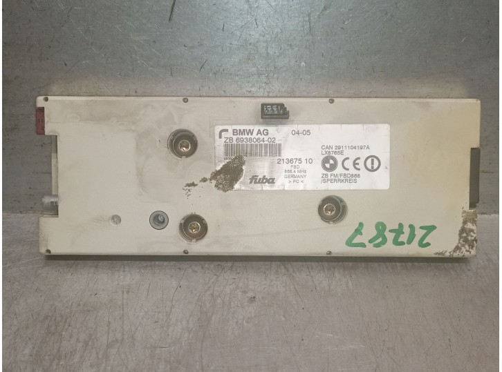 Recambio de modulo electronico para bmw 7 (e65, e66, e67) 730 ld referencia OEM IAM 6938064 21367510 FUBA