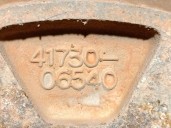 Recambio de llanta para ssangyong korando (kj) 2.9 td referencia OEM IAM 4173006540 R16X7JJET22 