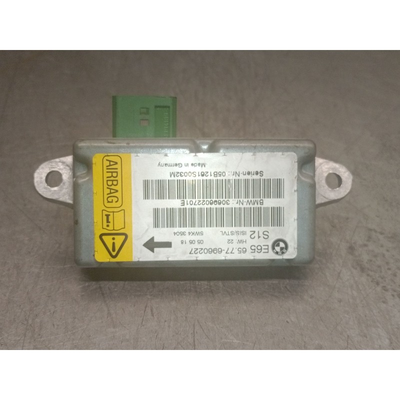 Recambio de centralita airbag para bmw 7 (e65, e66, e67) 730 ld referencia OEM IAM 65776960227  5WK43504