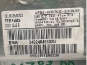 Recambio de airbag lateral delantero derecho para bmw 7 (e65, e66, e67) 730 ld referencia OEM IAM 34824046803U 72127226163 30321