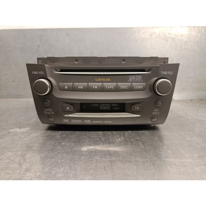 Recambio de sistema audio / radio cd para lexus gs (_s19_) 450h (grs191_, gws191_) referencia OEM IAM 8612030A90 8612030A90 