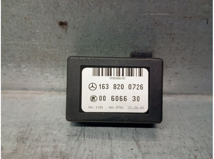 Recambio de sensor lluvia para mercedes-benz clase m (w163) ml 350 referencia OEM IAM A1638200726 00606630 LUK