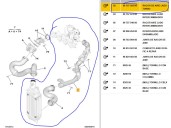 Recambio de tubo para peugeot 508 sw i (8e_) 2.0 bluehdi 150 referencia OEM IAM 9815433680 9675758280 