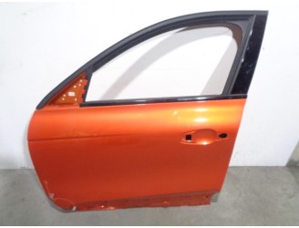 Recambio de puerta delantera izquierda para renault arkana referencia OEM IAM 801011950R NARANJA 5 PUERTAS