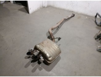 Recambio de tubo escape trasero para bmw 7 (e65, e66, e67) 730 ld referencia OEM IAM  18317789701 