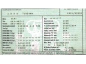 seat cordoba (6k1, 6k2) del año 1997