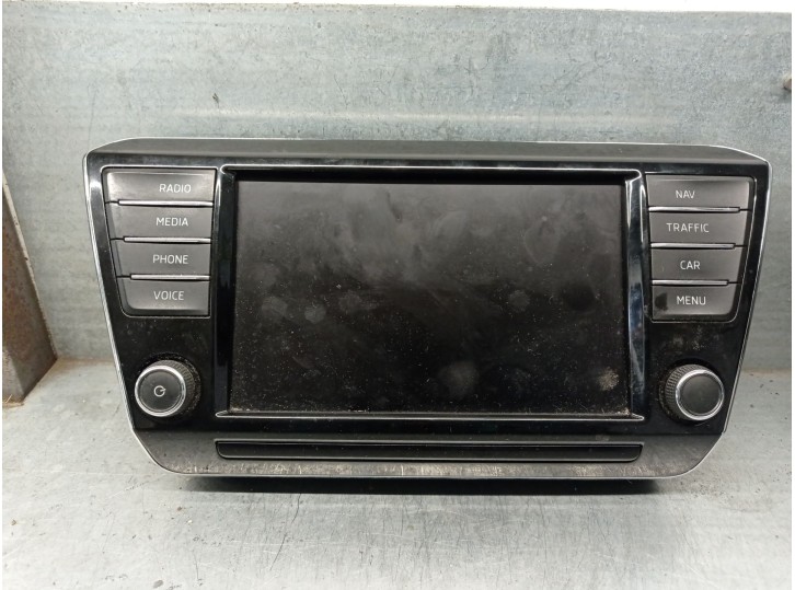 Replacement multifunction screen for Skoda Superb III (3V3) 2.0 TDI OEM IAM reference 3V0919606 3V0919606 