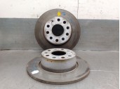 Recambio de disco freno trasero para seat ateca (kh7, khp) 1.6 tdi referencia OEM IAM 5Q0615601B 5Q0615601B 