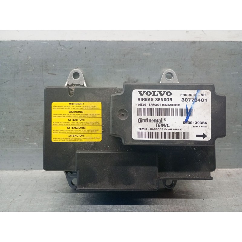 Recambio de centralita airbag para volvo v50 (545) 2.0 d referencia OEM IAM 30773401  0001393B6 CONTINENTAL