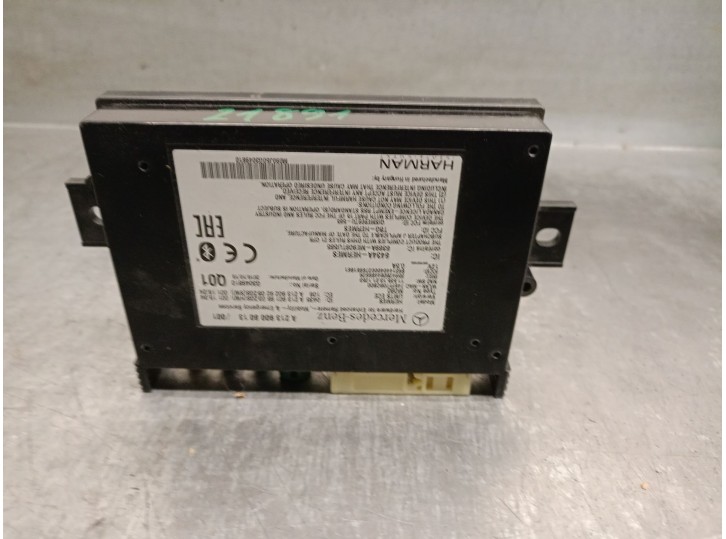 Recambio de modulo electronico para mercedes-benz clase e (w213) e 350 d (213.033) referencia OEM IAM A2139008013 HARMAN