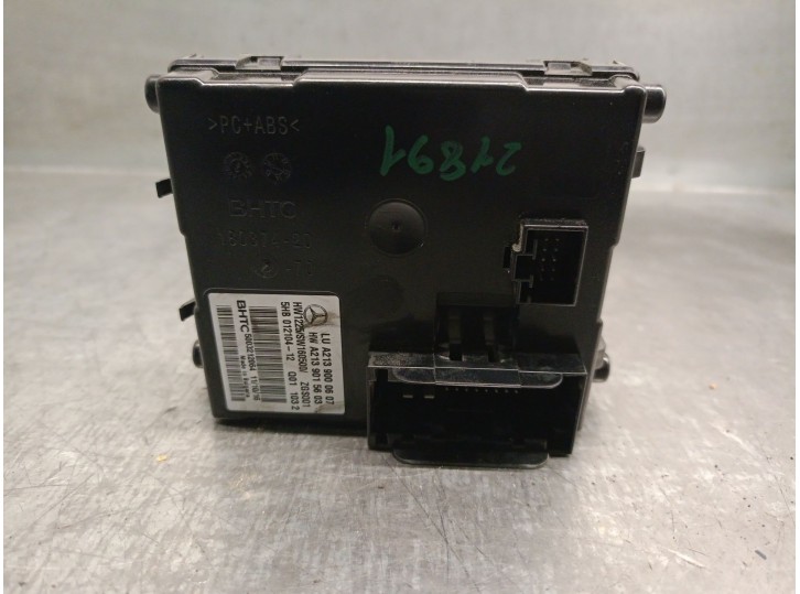 Recambio de centralita aire acondicionado para mercedes-benz clase e (w213) e 350 d (213.033) referencia OEM IAM A2139000607 A2