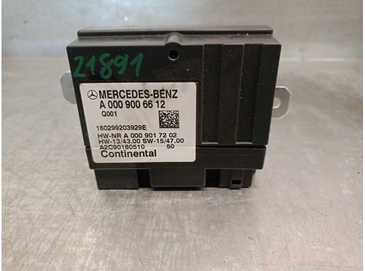 Recambio de centralita inyeccion para mercedes-benz clase e (w213) e 350 d (213.033) referencia OEM IAM A0009006612 A2C90180510