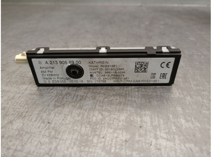 Recambio de antena para mercedes-benz clase e (w213) e 350 d (213.033) referencia OEM IAM A2139056900 