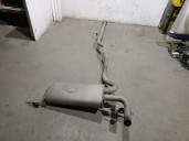 Recambio de tubo escape trasero para volvo s60 ii (134) d3 referencia OEM IAM 31372848 