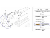 Recambio de tubo para bmw 5 (e39) 530 d referencia OEM IAM 2247911 13712247911 