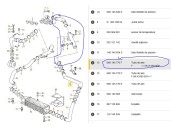 Recambio de tubo para seat cordoba (6k1, 6k2) 1.9 tdi referencia OEM IAM 6K0145762J 6K0145770F 
