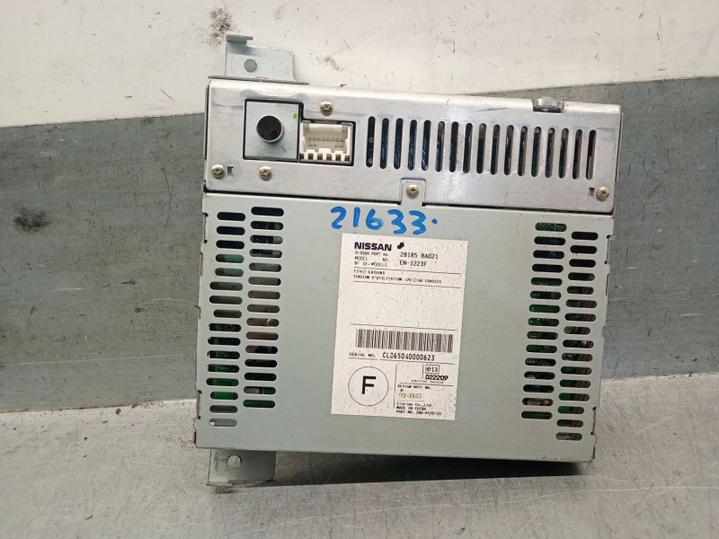 Recambio de sistema audio / radio cd para nissan primera (p12) 1.9 dci referencia OEM IAM 28185BA021  