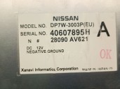 Recambio de pantalla multifuncion para nissan primera (p12) 1.9 dci referencia OEM IAM 28090AV621  