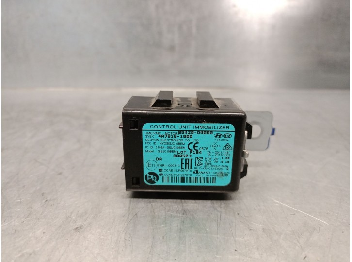 Recambio de centralita inmovilizador para kia picanto iii (ja) 1.2 referencia OEM IAM 95420D4000 