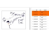 Replacement dashboard for Mercedes-Benz E-Class (w213) E 350 d (213.033) OEM IAM reference A2138300100 A2138300100 