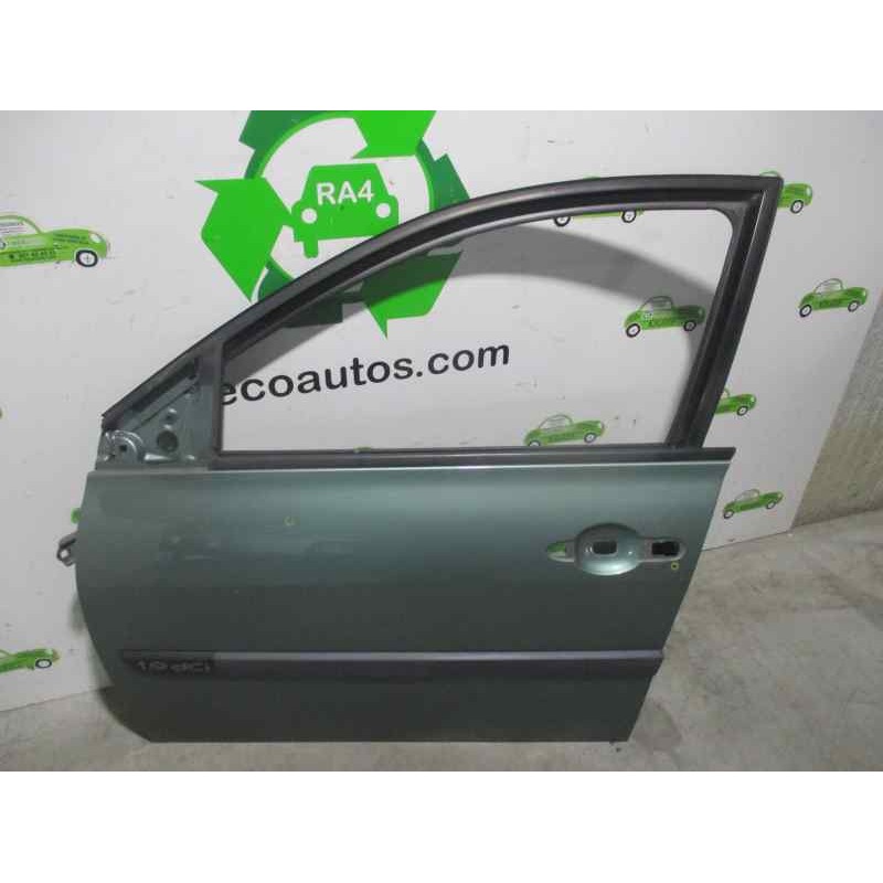 Recambio de puerta delantera izquierda para renault megane grand tour 1.9 referencia OEM IAM  VERDE 5P