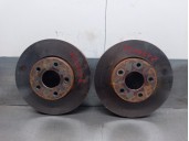 Replacement front brake disc for Ford Focus C-MAX (DM2) 1.6 TDCi OEM IAM reference AV611125BB 1734696 