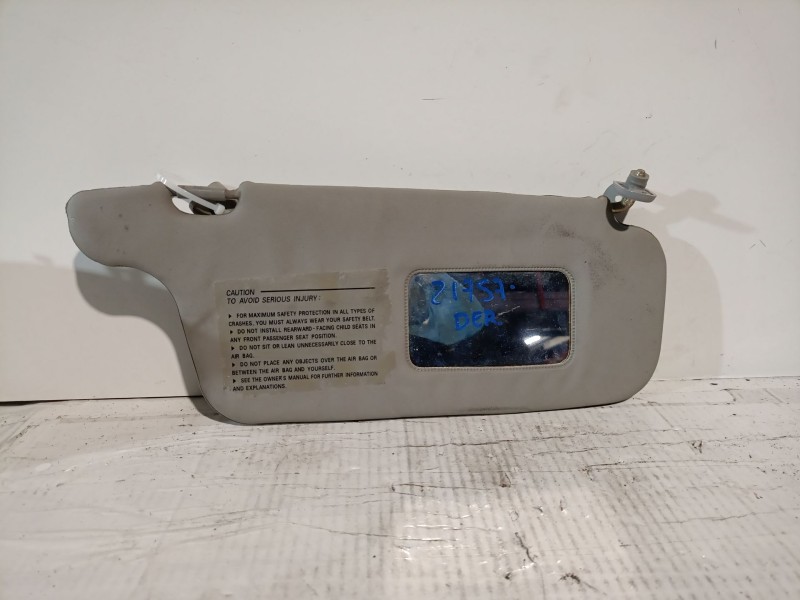 Recambio de parasol derecho para hyundai atos (mx) 1.1 referencia OEM IAM 8520206300LO 8520206300LO 