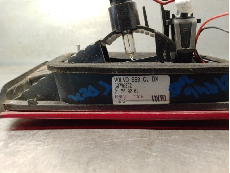 Recambio de piloto trasero derecho para volvo s60 ii (134) d3 referencia OEM IAM 30796272 30796272 