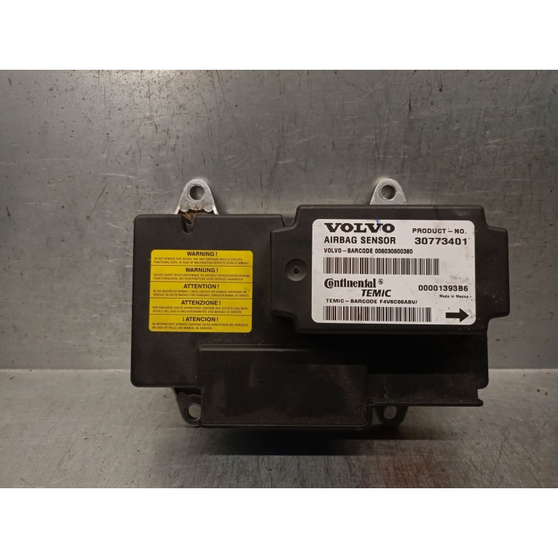 Recambio de centralita airbag para volvo v50 (545) 2.0 d referencia OEM IAM 30773401  00001393B6 TEMIC