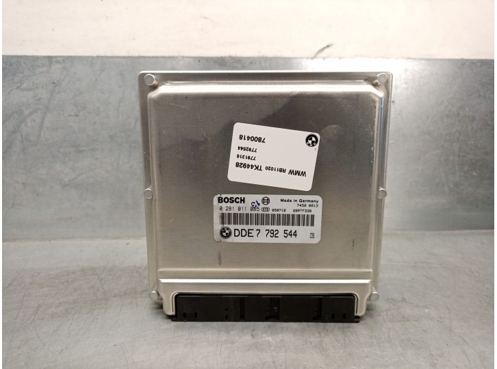 Replacement engine ECU for Mini Mini (R50, R53) One D OEM IAM reference 7792544 0281011085 BOSCH