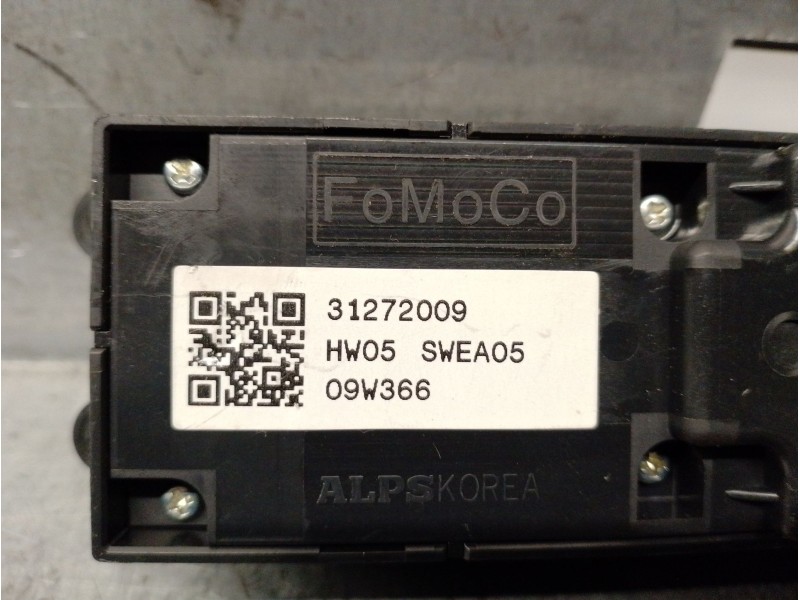 Recambio de mando elevalunas delantero izquierdo para volvo s60 ii (134) d3 referencia OEM IAM 31272009 31334345 