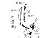 Recambio de guardabarros para mazda cx-30 (dm) skyactiv-g m hybrid referencia OEM IAM DFR556915  