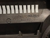 Recambio de rejilla delantera para volkswagen polo (9n1) 1.9 tdi referencia OEM IAM 6Q0853651C 6Q0853651C 