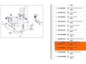 Recambio de tubo para mercedes-benz clase e (w210) e 270 cdi (210.016) referencia OEM IAM A2105283682 A2105283682 