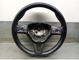 Recambio de volante para skoda rapid spaceback (nh1) 1.6 tdi referencia OEM IAM 5E3419091  