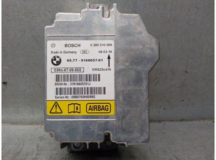 Recambio de centralita airbag para bmw 3 touring (e91) 320 d referencia OEM IAM 31916605701J 