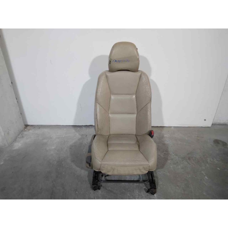 Recambio de asiento delantero derecho para volvo s60 berlina 2.4 diesel cat referencia OEM IAM 8619609 CUERO BEIGE 4 PUERTAS