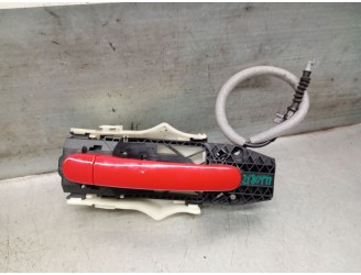 Recambio de maneta exterior trasera izquierda para skoda rapid spaceback (nh1) 1.6 tdi referencia OEM IAM 5N0837205  