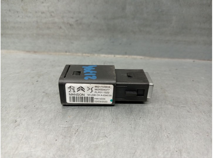Recambio de modulo electronico para peugeot 208 ii (ub_, up_, uw_, uj_) e-208 referencia OEM IAM 98217039DX  9824334377