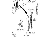 Recambio de guardabarros para mazda cx-30 (dm) skyactiv-g m hybrid referencia OEM IAM DFR556916 