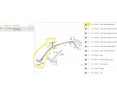 Recambio de moldura para bmw serie 7 (e23) referencia OEM IAM 51131848797  