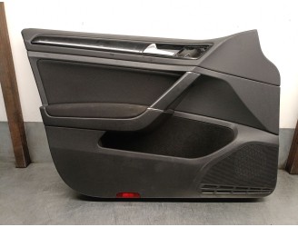 Recambio de guarnecido puerta delantera izquierda para volkswagen golf vii (5g1, bq1, be1, be2) 2.0 gti referencia OEM IAM 5G486