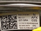 Recambio de volante para volkswagen golf vii (5g1, bq1, be1, be2) 2.0 gti referencia OEM IAM 5G0419091 5G0419091 