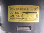 Recambio de motor calefaccion para ssangyong korando (kj) 2.9 td referencia OEM IAM 40510390 6921005401 40510390