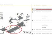 Recambio de cubrecarter para bmw 1 (f40) 118 i referencia OEM IAM 51757290803 51757290803 