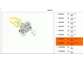 Replacement engine mount for SsangYong Rodius I 2.7 XDi 4WD OEM IAM reference A6652230704 6652230704 